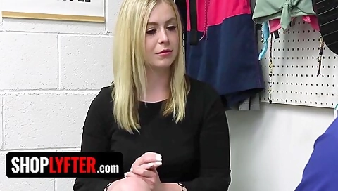 Cute Slut Krissy Steals From The Store And Gets A Deep Pounding As Punishment