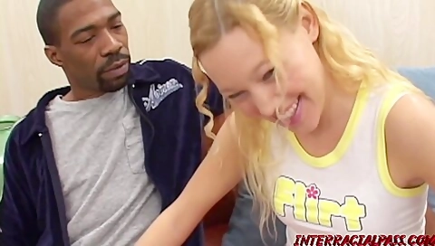 Pale Blonde Liv Gets Her Ass Stuffed In This Mmf Threeway